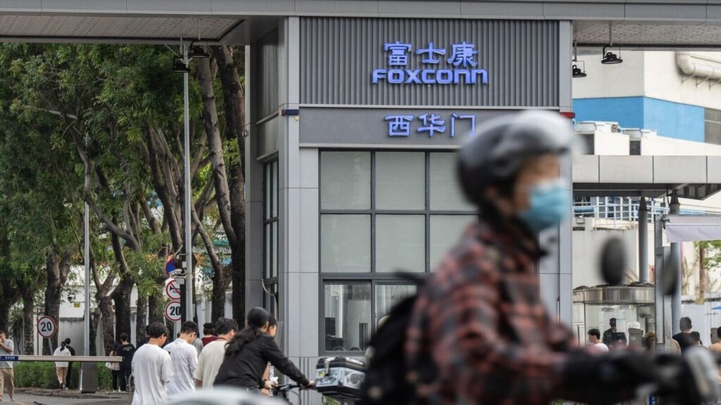 India iPhone Foxconn setback
