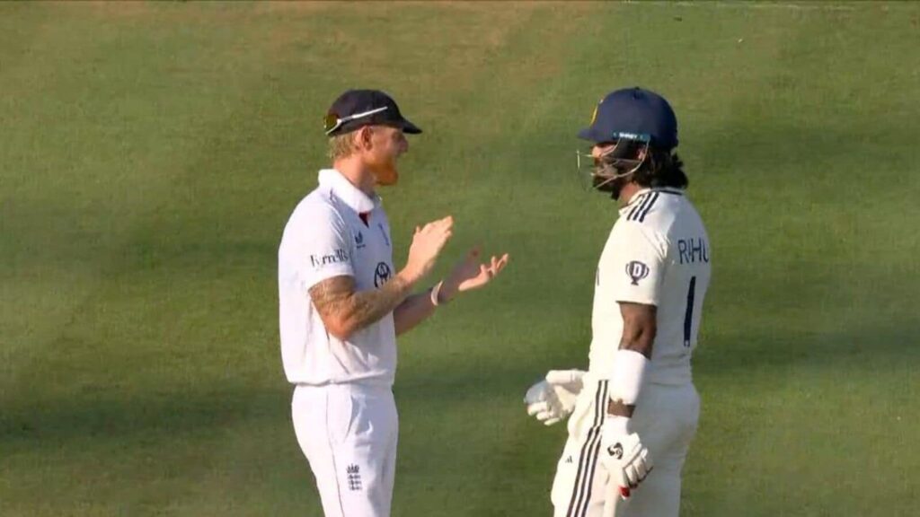 Ben Stokes KL Rahul slow claps