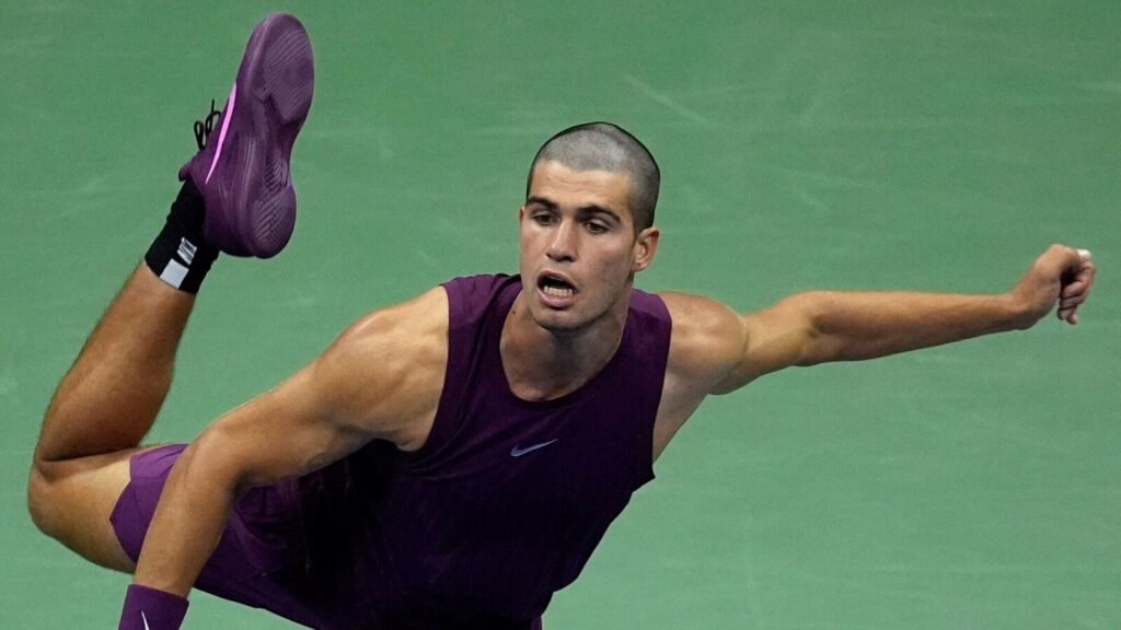 Alcaraz new look horrible