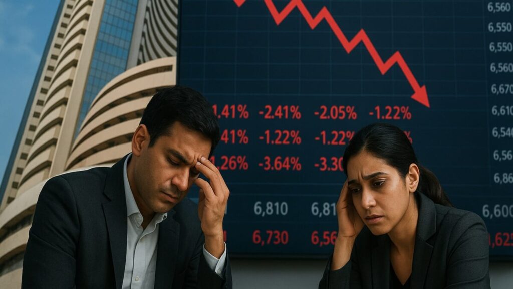 Sensex crash reasons