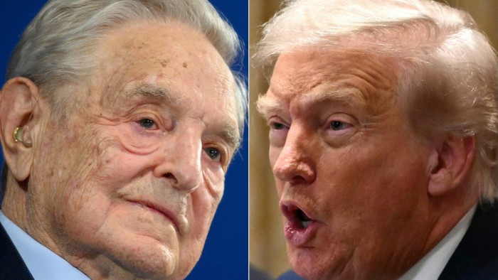 Trump Soros charges